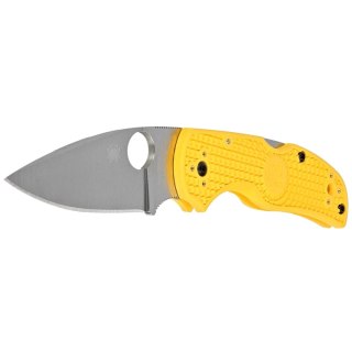 Nóż składany Spyderco Native 5 Salt Yellow FRN, Satin Plain MagnaCut (C41PYL5) Spyderco Inc.