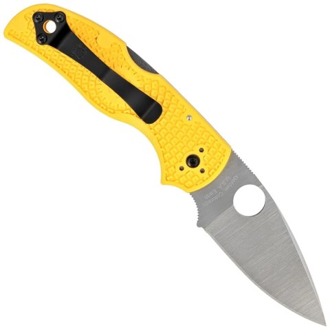 Nóż składany Spyderco Native 5 Salt Yellow FRN, Satin Plain MagnaCut (C41PYL5) Spyderco Inc.