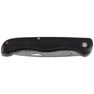 Nóż składany Third Decor Habitat N202E Ebony Wood, VG10 Damascus (TK-N202E) Decor Habitat
