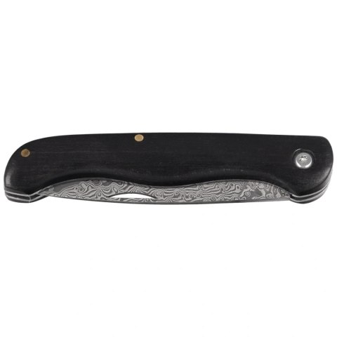 Nóż składany Third Decor Habitat N202E Ebony Wood, VG10 Damascus (TK-N202E) Decor Habitat