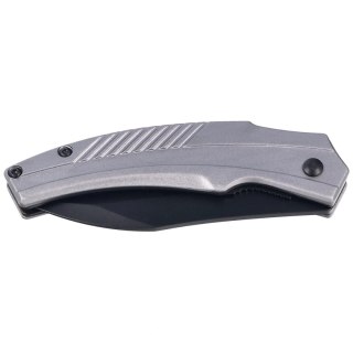 Nóż składany Third Decor Habitat N71 Gray Aluminum, Black 420 (TH-N71N) Decor Habitat