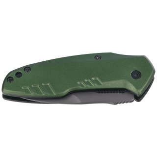 Nóż składany Third Decor Habitat N83V Green Anodized Aluminum, Titanium Gray Coated 420 (TH-N83V) Decor Habitat