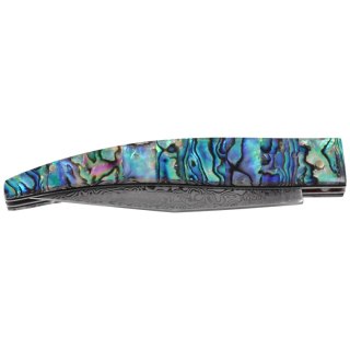 Nóż składany Third Decor Habitat N92DV Abalone/Acrylic, Damascus (TK-N92DV) Decor Habitat