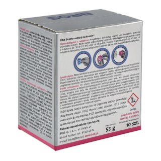 Elektro + płyn Bros na komary dla dzieci od 1 roku + wkłady 10 sztuk Bros