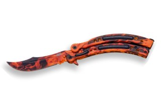 Nóż Joker motylek JKR614 Flames