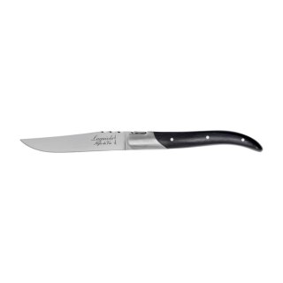 Nóż Laguiole do steków Luxury Line Black Pakka Wood 6 szt. Laguiole
