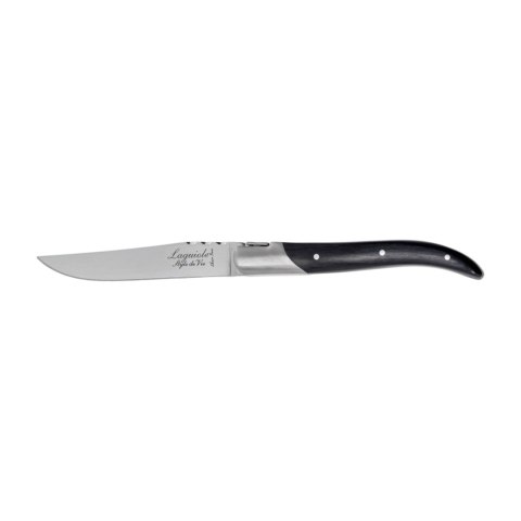 Nóż Laguiole do steków Luxury Line Black Pakka Wood 6 szt. Laguiole