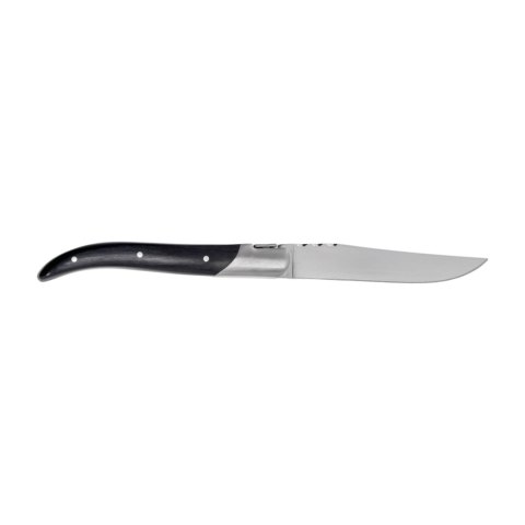 Nóż Laguiole do steków Luxury Line Black Pakka Wood 6 szt. Laguiole