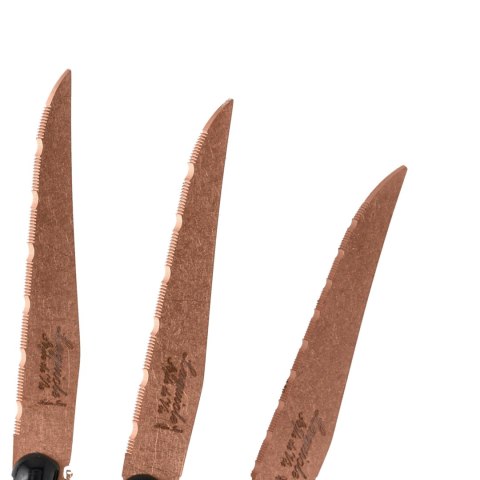 Nóż Laguiole do steków Prestige Line Style de Vie Copper Stonewash 6 szt. Laguiole