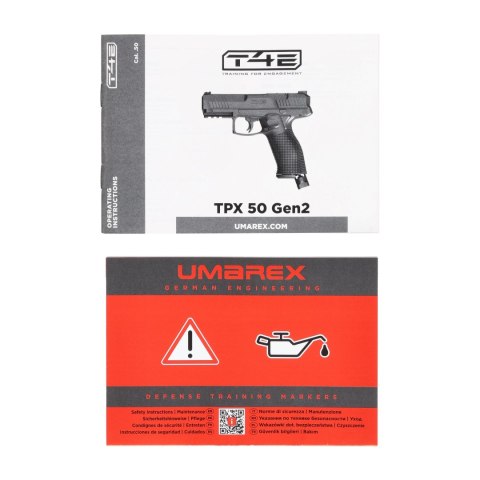 Pistolet na kule gumowe T4E TPX 50 Gen 2 kal. .50 CO2 T4E - Training for Engagement