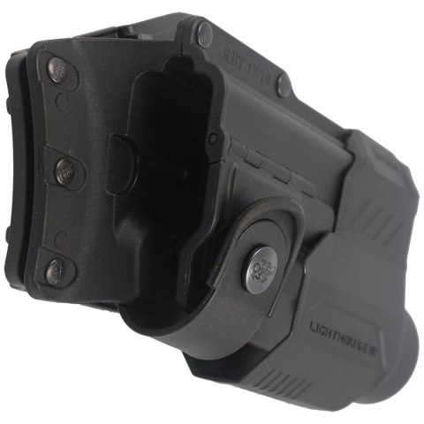 Kabura, osłony na latarkę, laser Fobus Glock 19, 19X, 23, 32, 45 (RBT17G RT BUNDLE) Fobus