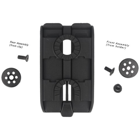 Mocowanie do taśm ESP Roto 360° Double-row MOLLE Clip z Quick Change, wsuwane (UBC-07) ESP - Euro Security Products