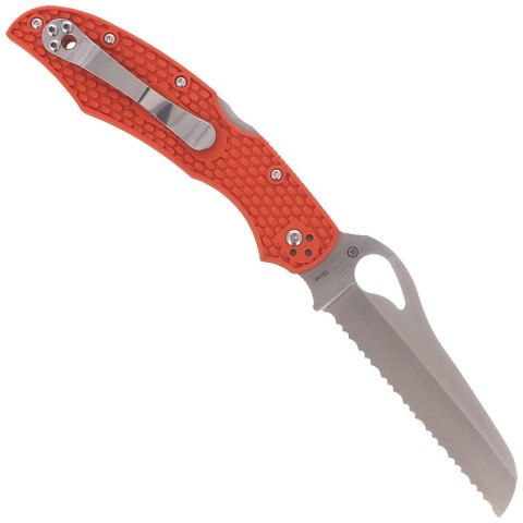 Nóż Spyderco Byrd Cara Cara Rescue 2 FRN Orange, Spyder (BY17SOR2) Spyderco Inc.