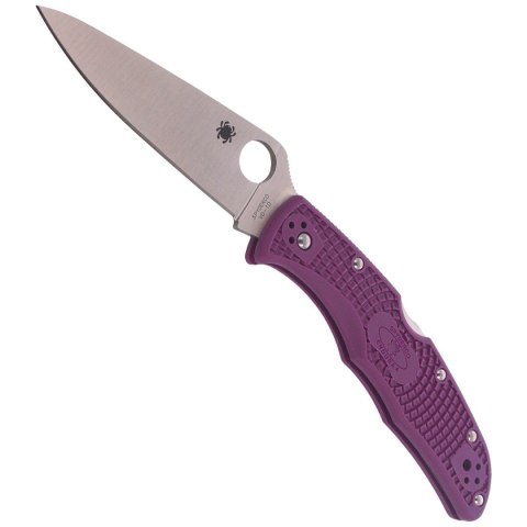 Nóż Spyderco Endura 4 FRN Purple Flat Ground Plain (C10FPPR) Spyderco Inc.