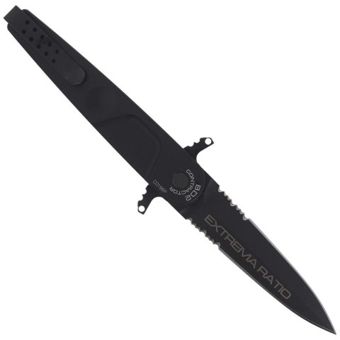 Nóż składany Extrema Ratio BD2 Contractor Black Aluminium, Black MIL-C N690 (04.1000.0229/BLK) Extrema Ratio