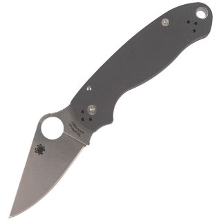 Nóż składany Spyderco Para 3 G-10 Dark Gray Maxamet Plain (C223GPDGY) Spyderco Inc.