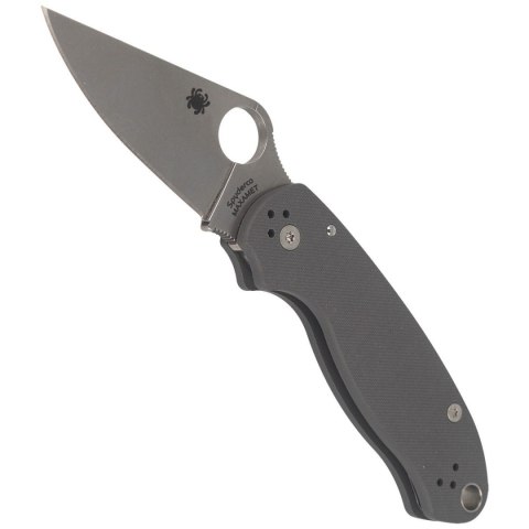 Nóż składany Spyderco Para 3 G-10 Dark Gray Maxamet Plain (C223GPDGY) Spyderco Inc.
