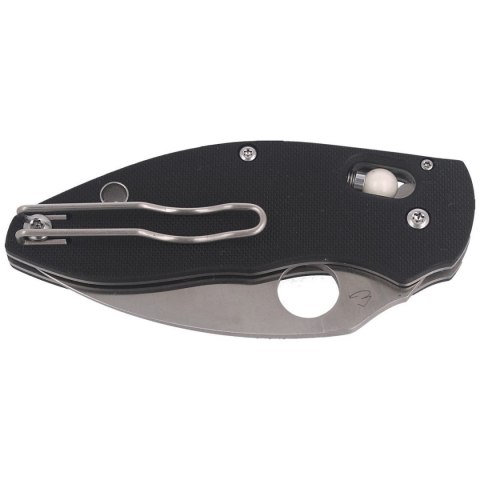 Nóż składany Spyderco Q Ball Black G10, Satin VG-10 by Eric Glesser (C219GP) Spyderco Inc.