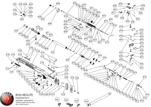 Osłona kartusza Hatsan Galatian: I - IV, TS, Auto 5 i 6, Tact Auto, Carabine, Gladius oraz BT65 SB-Elite, BT65 SB QE Carnivore,  Hatsan Arms