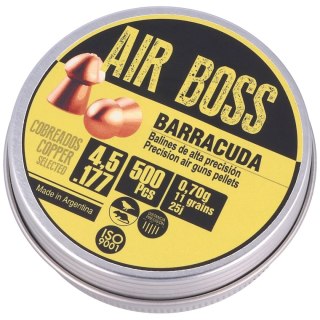 Śrut Apolo Air Boss Barracuda Copper 4.52 mm, 500 szt. 070.g/ 11.0gr (30002-2) Apolo