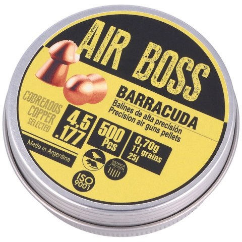 Śrut Apolo Air Boss Barracuda Copper 4.52 mm, 500 szt. 070.g/ 11.0gr (30002-2) Apolo