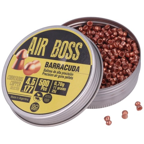 Śrut Apolo Air Boss Barracuda Copper 4.52 mm, 500 szt. 070.g/ 11.0gr (30002-2) Apolo