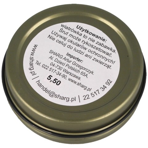 Śrut Apolo Air Boss Barracuda Copper 5.52 mm, 250 szt. 1.36g/21.0gr (30001-2) Apolo