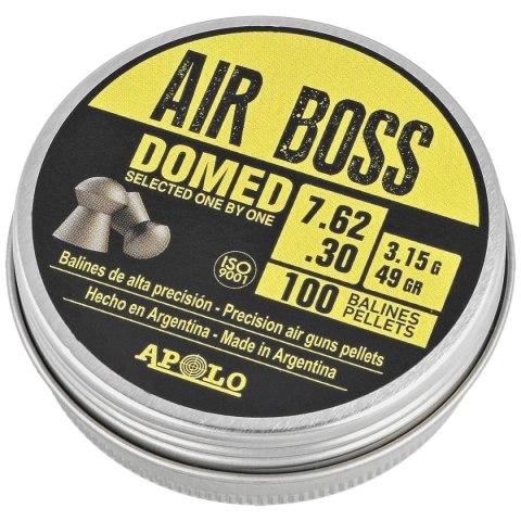 Śrut Apolo Air Boss Domed 7.62 mm, 100 szt. 3.15g/49.0gr (30201) Apolo