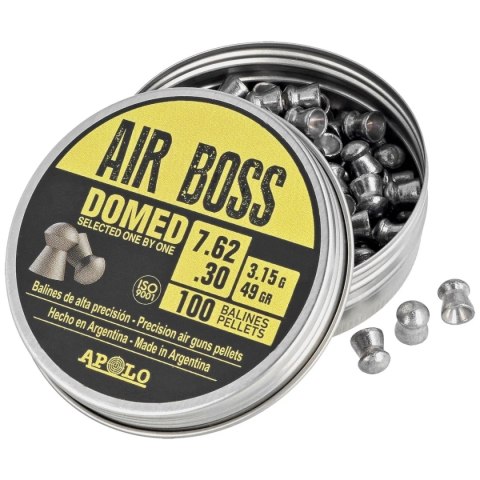 Śrut Apolo Air Boss Domed 7.62 mm, 100 szt. 3.15g/49.0gr (30201) Apolo