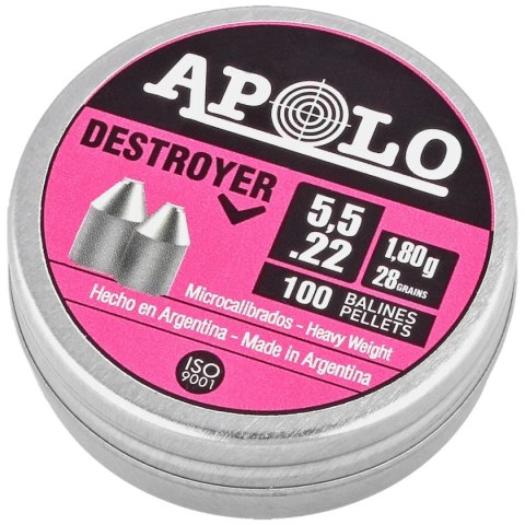 Śrut Apolo Destroyer 5.5 mm, 100 szt. 1.80g/28.0gr (19901) Apolo