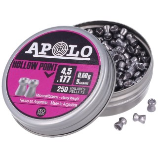 Śrut Apolo Hollow Point 4.5 mm, 250 szt. 0.60g/9.0gr (19201) Apolo