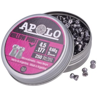 Śrut Apolo Hollow Point 4.52 mm, 250 szt. 0.60g/9.0gr (19201-2) Apolo