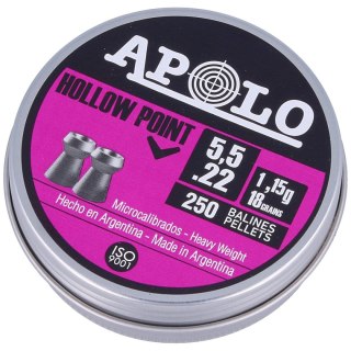 Śrut Apolo Hollow Point 5.5 mm, 250 szt. 1.15g/18.0gr (19701) Apolo