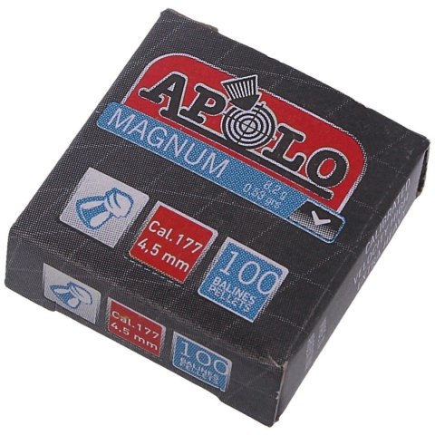 Śrut Apolo Magnum 4.5 mm, 100 szt. 0.53g/8.2gr (12001) Apolo