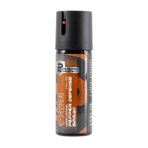 Gaz pieprzowy P2P PDS-60 stożek 43 ml Prepared 2 Protect (P2P)