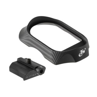 Lejek Toni System standardowy aluminiowy do Glock 17-45 gen. 6 czarny Toni System