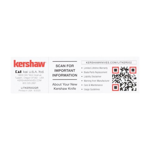 Nóż składany Kershaw Celestion 2057 Kershaw