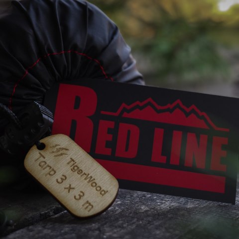 Tarp TigerWood RedLine 3x3 czarny Tigerwood