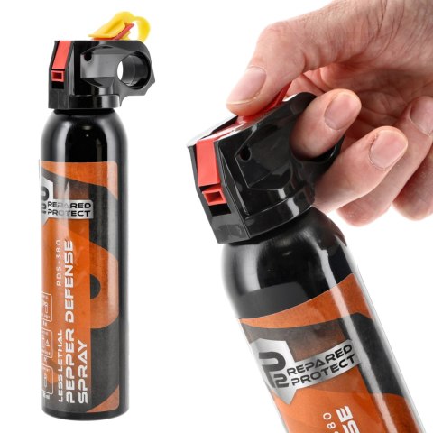 Gaz pieprzowy P2P PDS-380 stożek 185 ml Prepared 2 Protect (P2P)