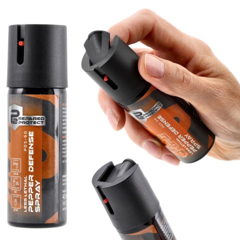 Gaz pieprzowy P2P PDS-60 stożek 43 ml Prepared 2 Protect (P2P)