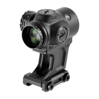 Kolimator Primary Arms SLx MicroPrismT Red Illuminated ACSS Gemini 9mm Reticle - H1/T1 Footprint Primary Arms