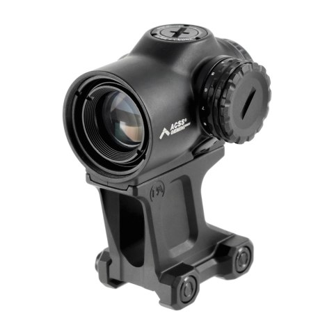 Kolimator Primary Arms SLx MicroPrismT Red Illuminated ACSS Gemini 9mm Reticle - H1/T1 Footprint Primary Arms