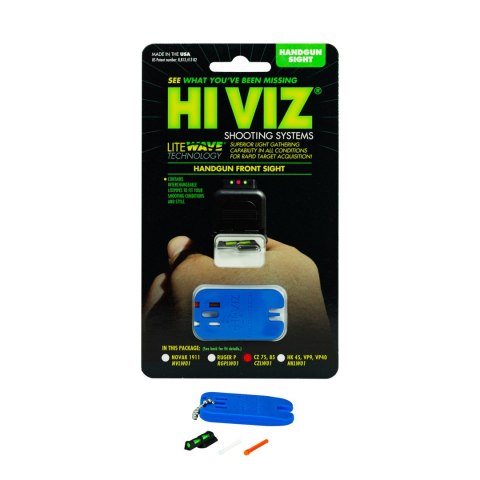 Muszka swiatłowodowa HIVIZ LiteWave do CZ 75, P01 HiViz