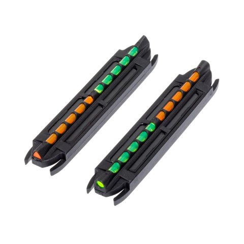 Muszka światłowodowa HIVIZ Two-In-One obustronna do strzelby na szynę 9 do 11,1mm magnetyczna HiViz
