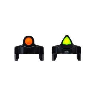 Muszka światłowodowa HIVIZ Two-In-One obustronna do strzelby na szynę 9 do 11,1mm magnetyczna HiViz