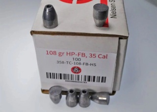 Nielsen HPFB 9 mm (.357) 108 grain Airgun Slugs