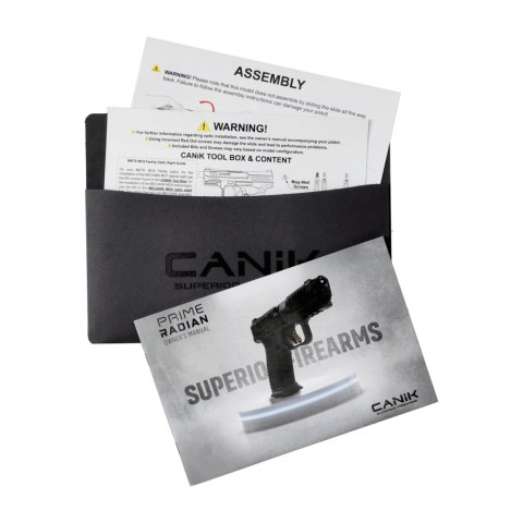 Pistolet Canik Prime Radian kal. 9x19 mm czarny Canik