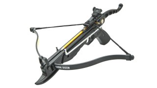 Pistoletowa kusza Beast Hunter Cobra Aluminium czarna 80 lbs