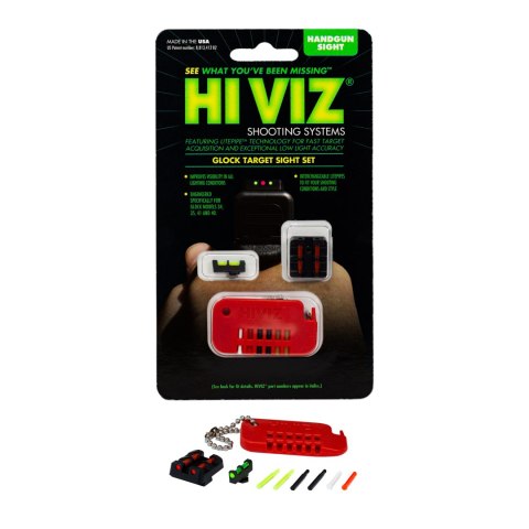 Przyrządy celownicze HIVIZ LitePipes do Glock HiViz
