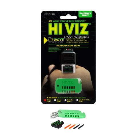 Szczerbina swiatłowodowa HIVIZ LiteWave do CZ 75, P01 HiViz